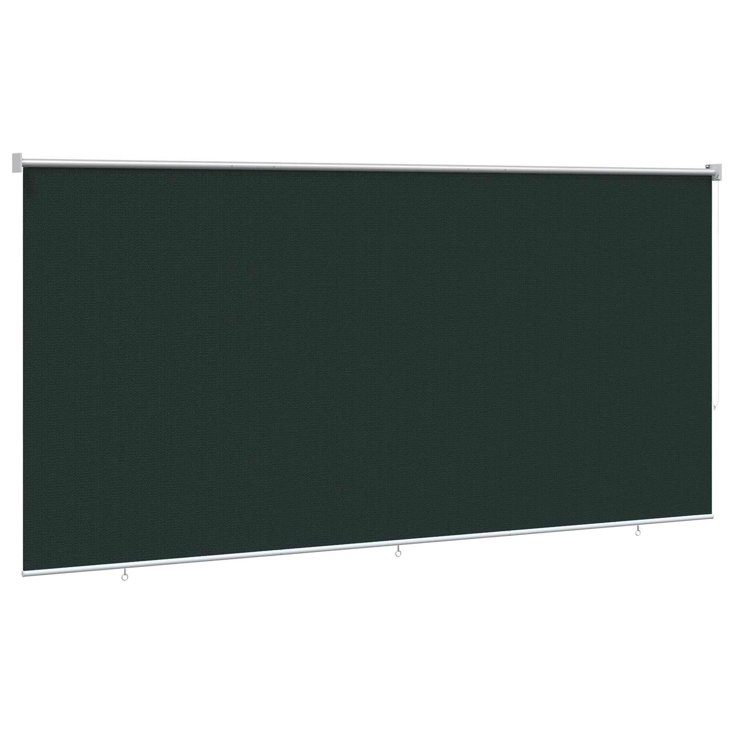 vidaXL Outdoor Roller Blind 90% UV Block Dark Green 400 x 230 cm HDPE