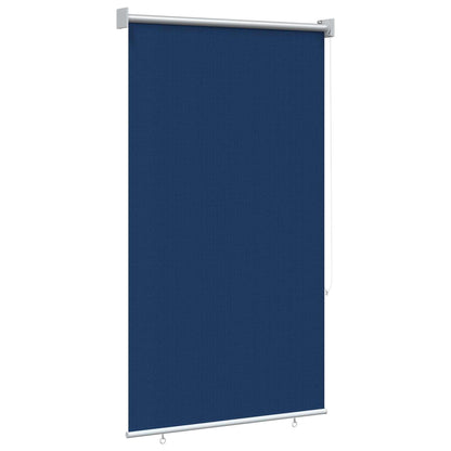 vidaXL Outdoor Roller Blind 90% UV Block Blue 80 x 140 cm HDPE