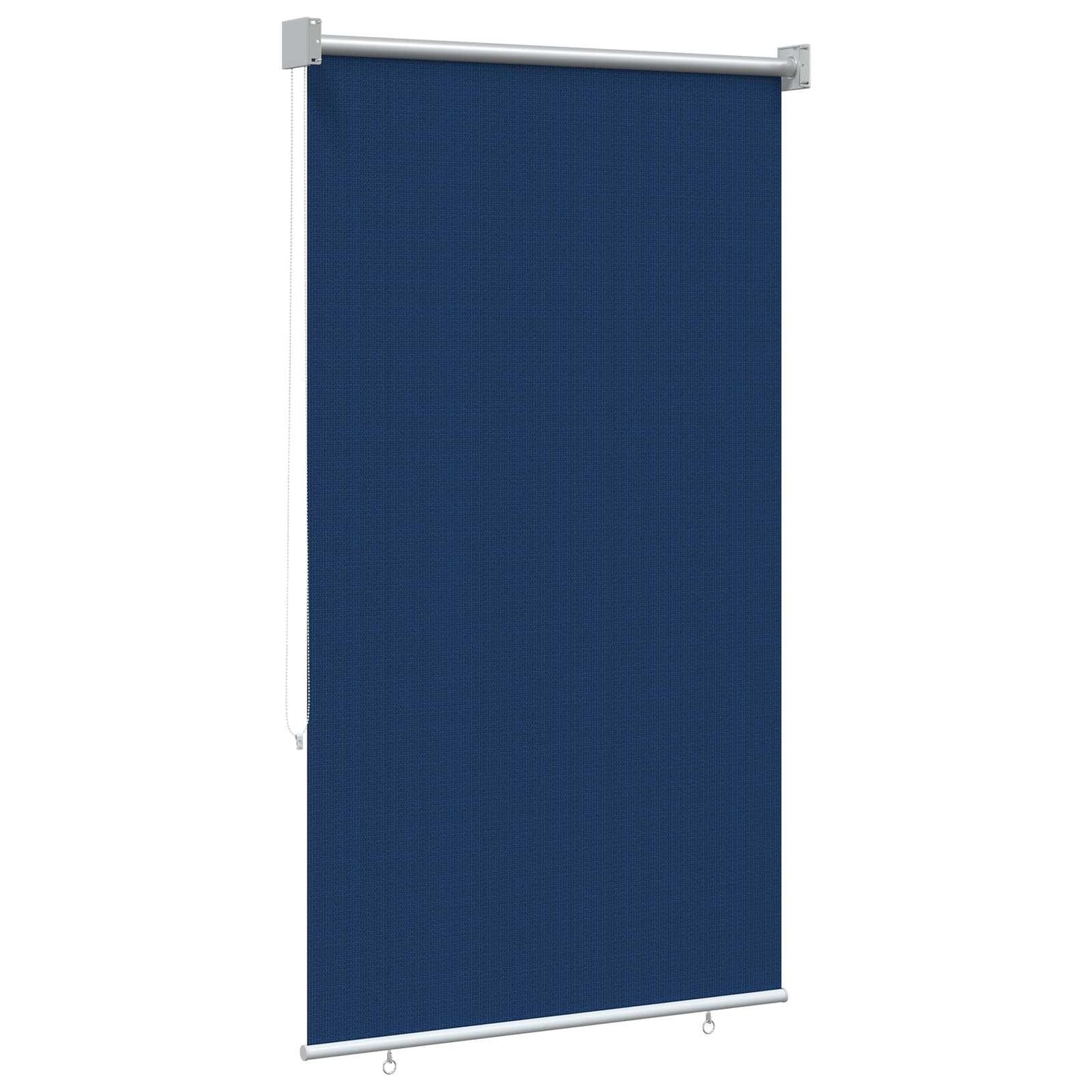 vidaXL Outdoor Roller Blind 90% UV Block Blue 80 x 140 cm HDPE
