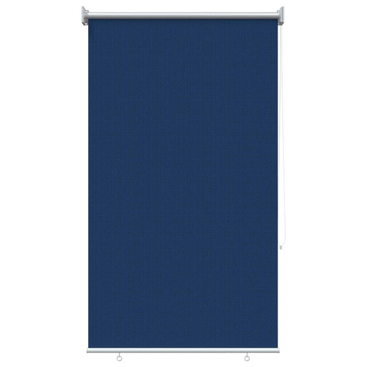 vidaXL Outdoor Roller Blind 90% UV Block Blue 80 x 140 cm HDPE