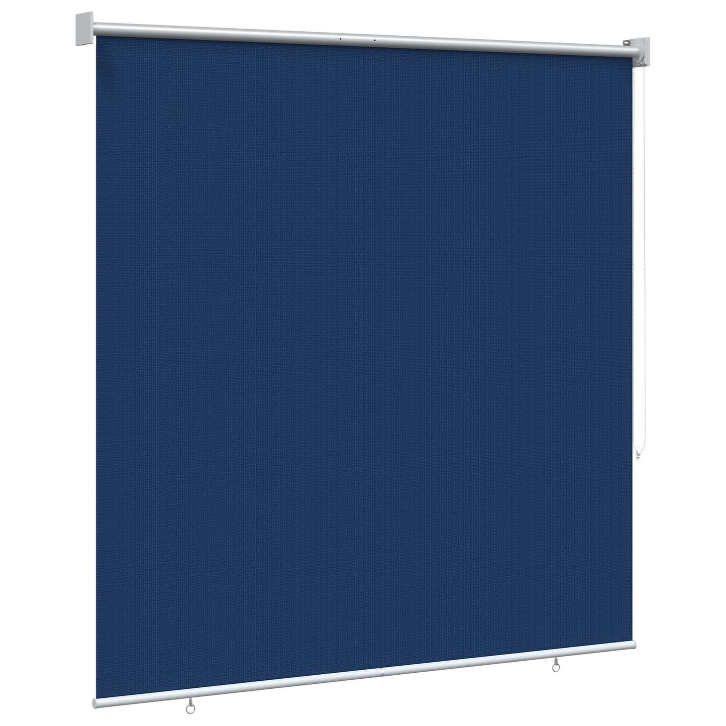 vidaXL Outdoor Roller Blind 90% UV Block Blue 140 x 140 cm HDPE