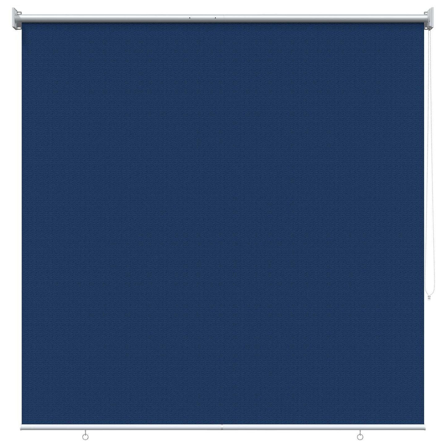 vidaXL Outdoor Roller Blind 90% UV Block Blue 140 x 140 cm HDPE