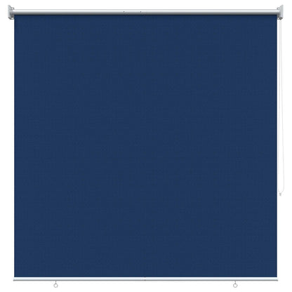 vidaXL Outdoor Roller Blind 90% UV Block Blue 140 x 140 cm HDPE