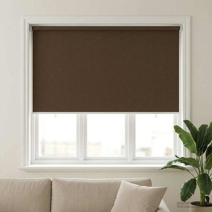 vidaXL Outdoor Roller Blind 90% UV Block Brown 140 x 140 cm HDPE