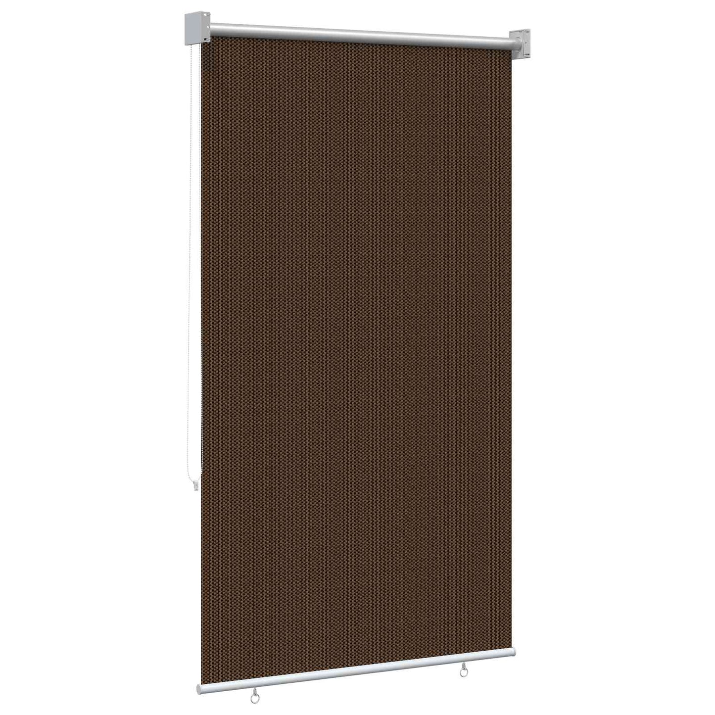 vidaXL Outdoor Roller Blind 90% UV Block Brown 80 x 230 cm HDPE