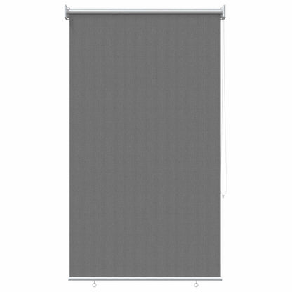 vidaXL Outdoor Roller Blind 90% UV Block Light Grey 100 x 140 cm HDPE
