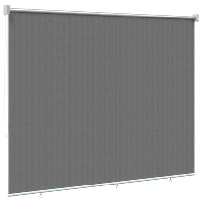 vidaXL Outdoor Roller Blind 90% UV Block Light Grey 140 x 140 cm HDPE