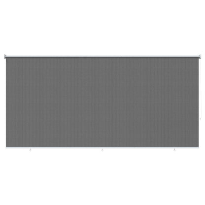 vidaXL Outdoor Roller Blind 90% UV Block Light Grey 400 x 140 cm HDPE