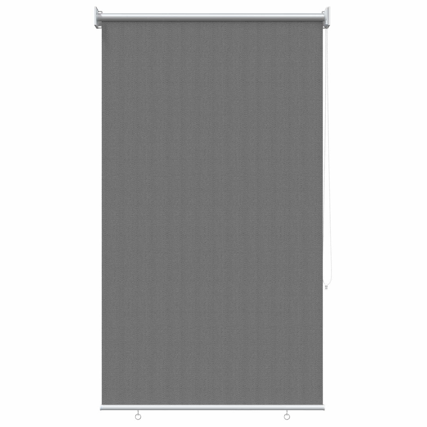 vidaXL Outdoor Roller Blind 90% UV Block Light Grey 60 x 230 cm HDPE