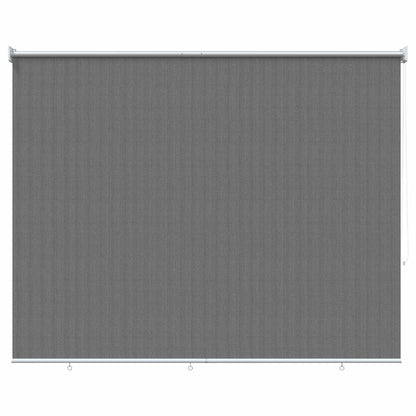 vidaXL Outdoor Roller Blind 90% UV Block Light Grey 160 x 230 cm HDPE