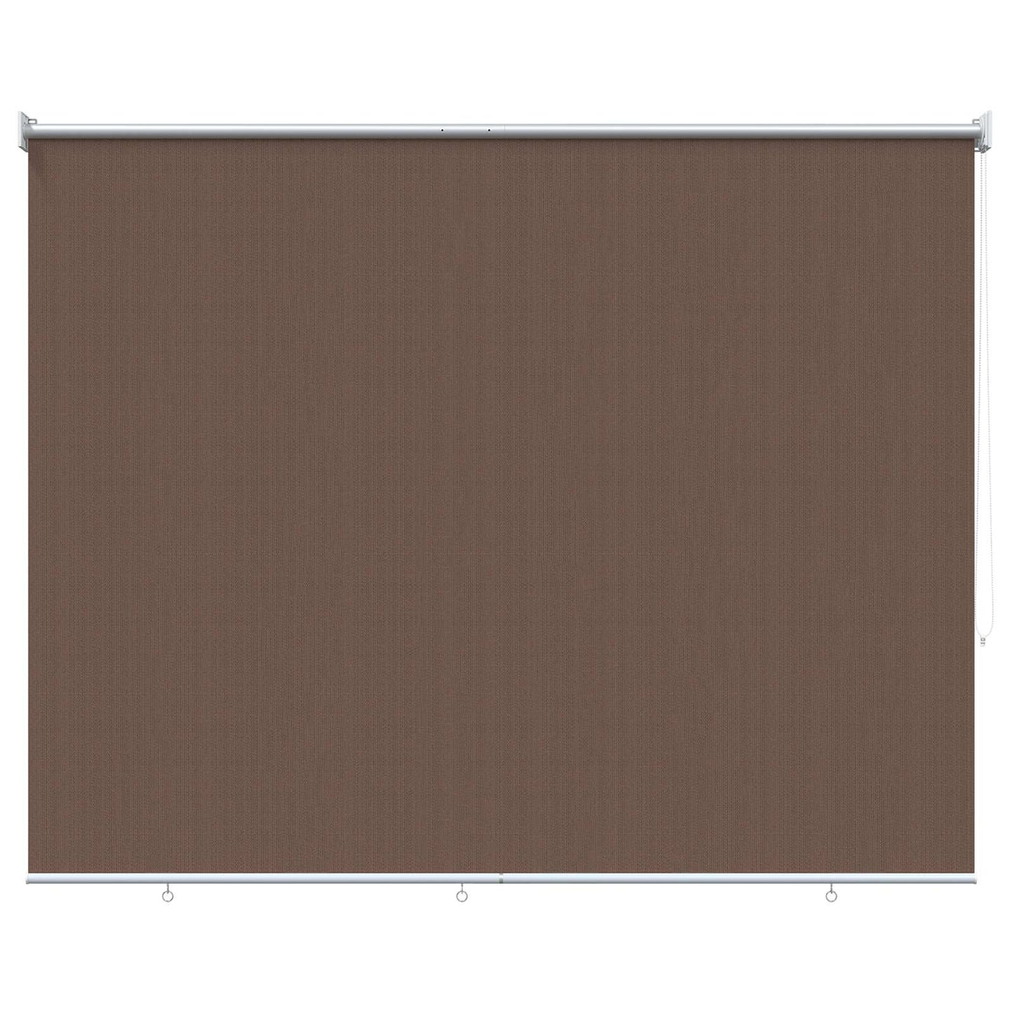 vidaXL Outdoor Roller Blind 90% UV Block Taupe 180 x 140 cm HDPE