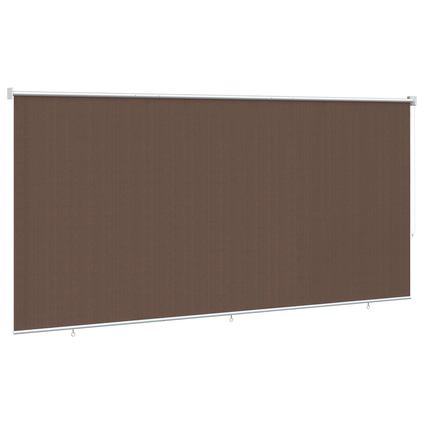 vidaXL Outdoor Roller Blind 90% UV Block Taupe 350 x 140 cm HDPE