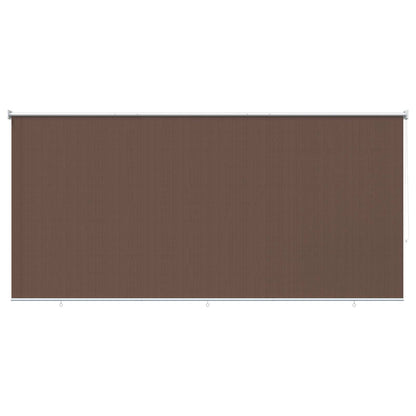 vidaXL Outdoor Roller Blind 90% UV Block Taupe 350 x 140 cm HDPE