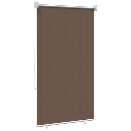 vidaXL Outdoor Roller Blind 90% UV Block Taupe 80 x 230 cm HDPE