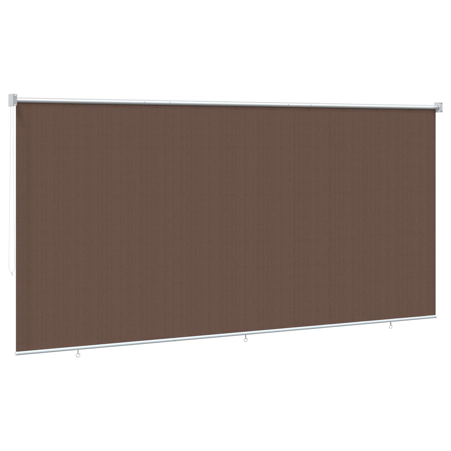 vidaXL Outdoor Roller Blind 90% UV Block Taupe 300 x 230 cm HDPE