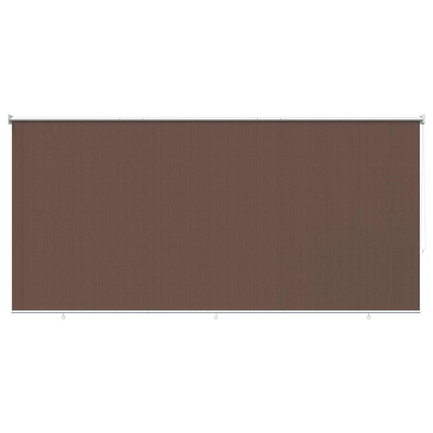 vidaXL Outdoor Roller Blind 90% UV Block Taupe 300 x 230 cm HDPE