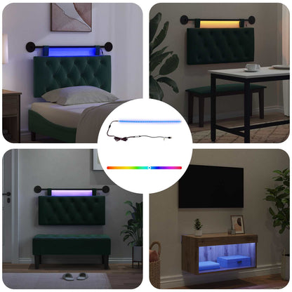 vidaXL LED Strip 55 cm Multicolour PVC