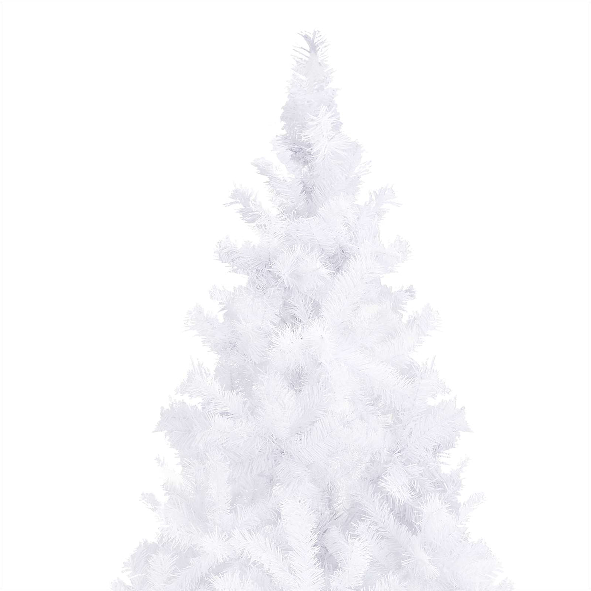 vidaXL Artificial Christmas Tree with Stand White 400 cm PVC and Steel