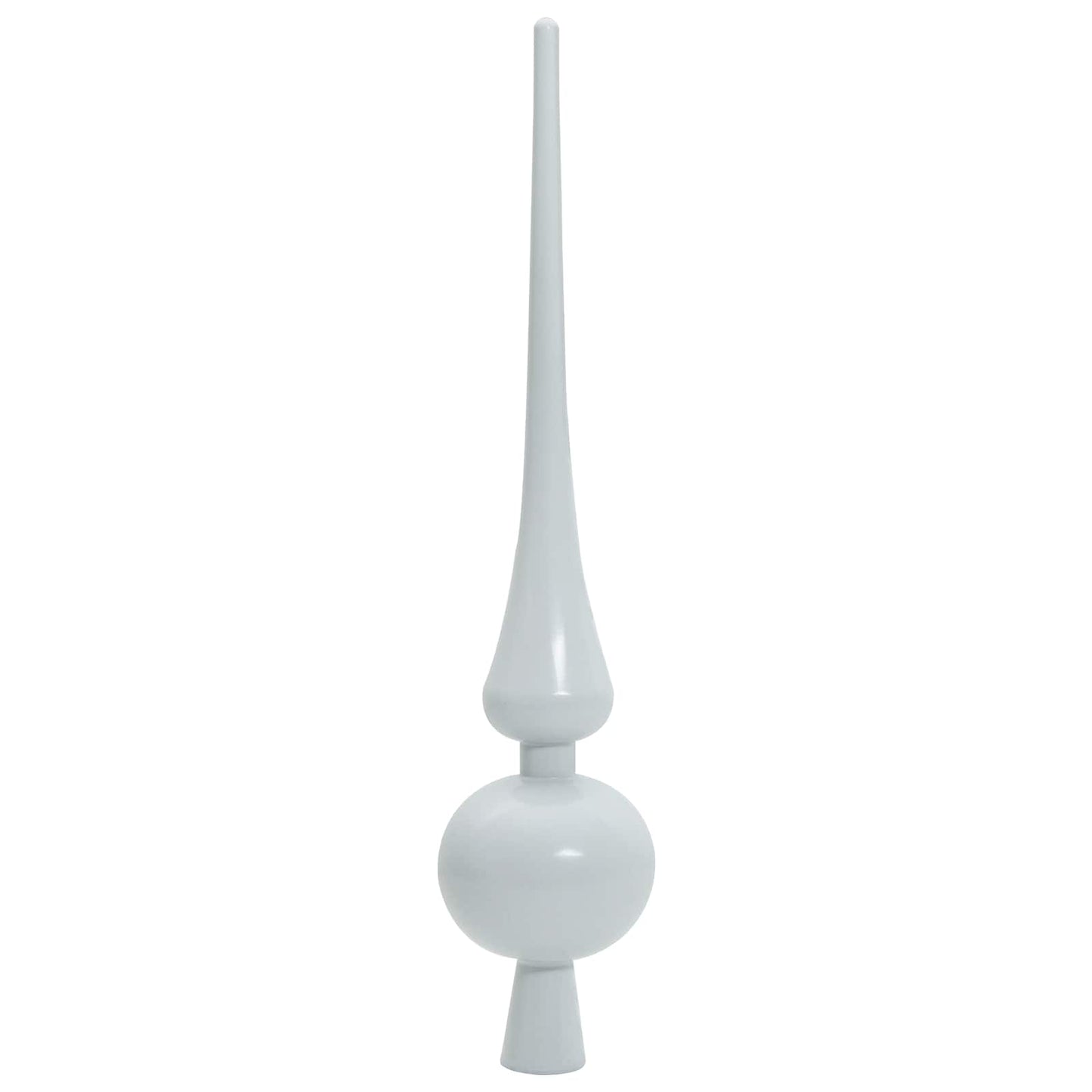 vidaXL Artificial Hinged Christmas Tree White 120 cm PVC and Steel