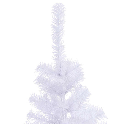vidaXL Artificial Christmas Tree with Stand White 120 cm PVC and Steel