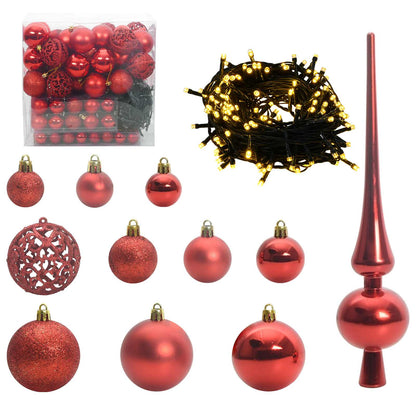 vidaXL Artificial Christmas Tree with Stand White 240 cm PVC and Steel
