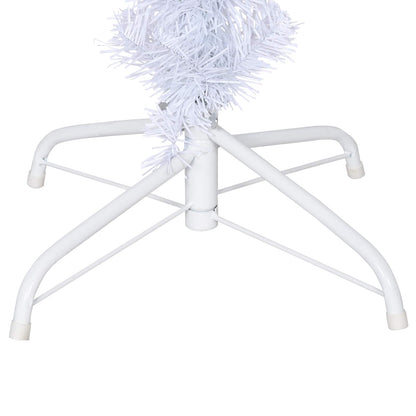vidaXL Artificial Christmas Tree with Stand White 120 cm PVC and Steel