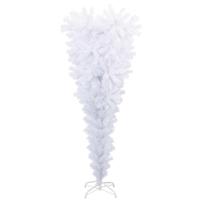vidaXL Artificial Christmas Tree with Stand White 120 cm PVC and Steel