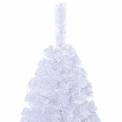 vidaXL Artificial Christmas Tree with Stand White 120 cm PVC and Steel