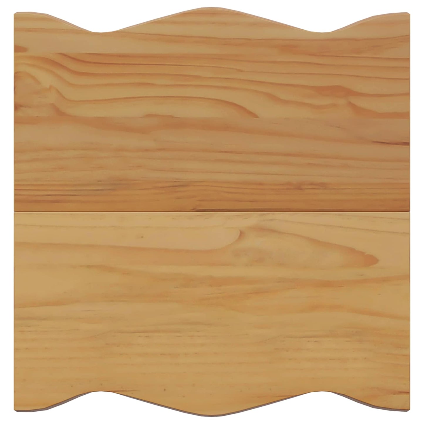 VidaXL Side Table EKAI White 50 x 50 x 45.5 cm Solid Pine Wood