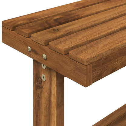 vidaXL Outdoor Potting Bench 86.5 x 48.5 x 106 cm Solid Acacia Wood