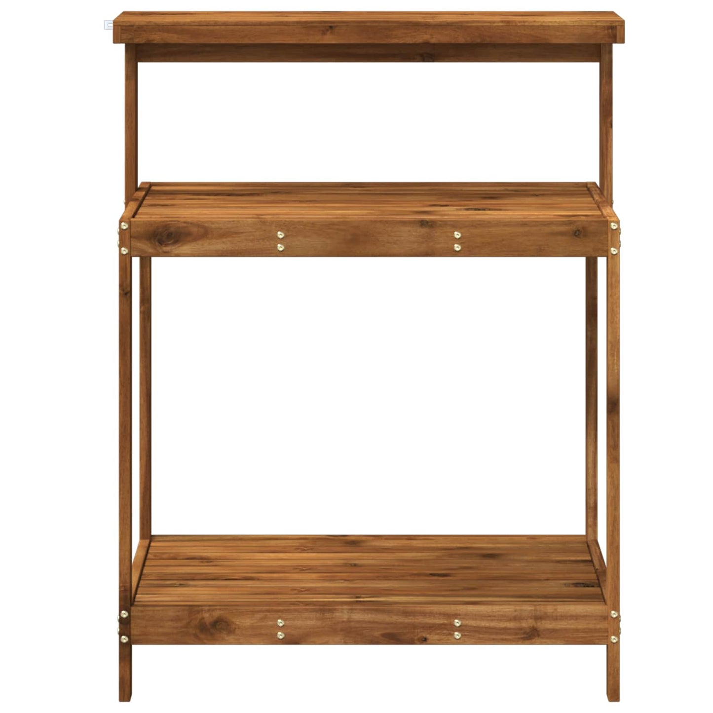 vidaXL Outdoor Potting Bench 86.5 x 48.5 x 106 cm Solid Acacia Wood