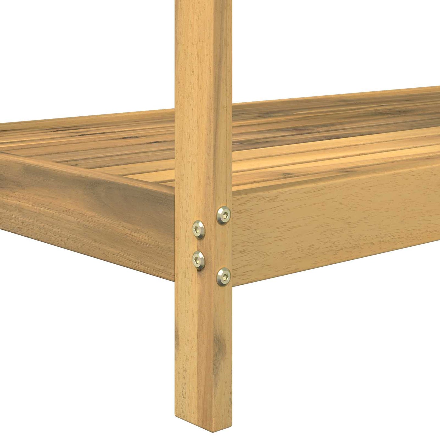 vidaXL Outdoor Potting Bench 86.5 x 48.5 x 106 cm Solid Acacia Wood