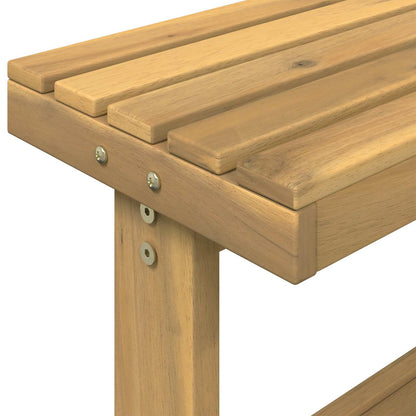 vidaXL Outdoor Potting Bench 86.5 x 48.5 x 106 cm Solid Acacia Wood