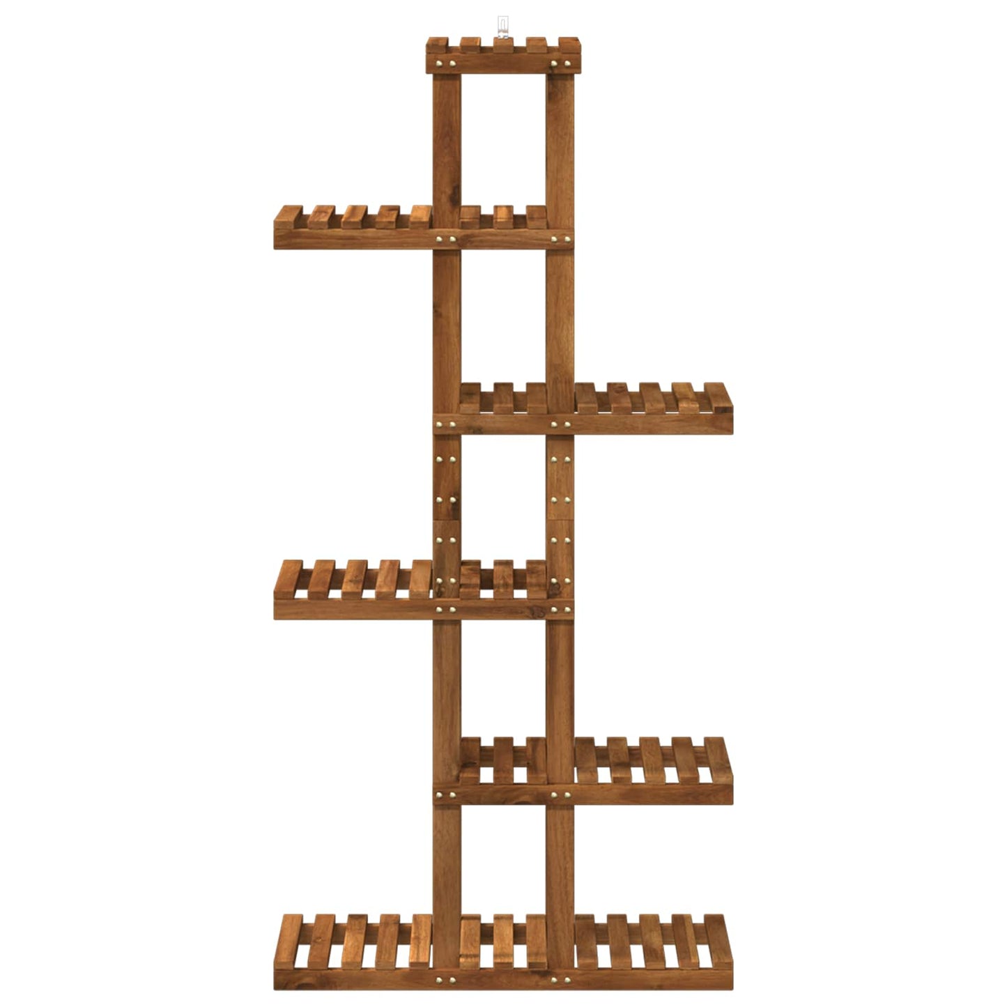 vidaXL Plant Stand Natural 68 x 23.5 x 140 cm Solid Acacia Wood