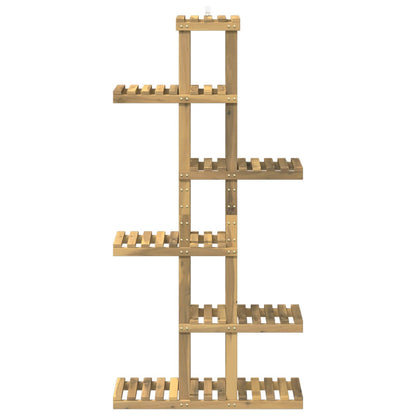 vidaXL Plant Stand White 68 x 23.5 x 140 cm Solid Acacia Wood
