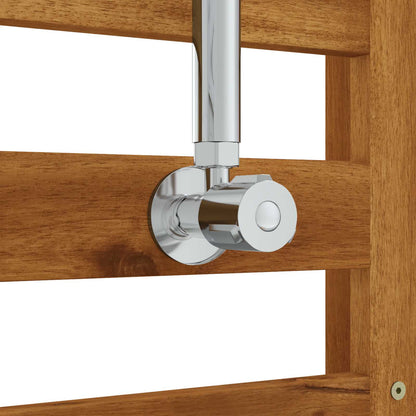 vidaXL Outdoor Shower 225 cm Solid Acacia Wood and Stainless Steel