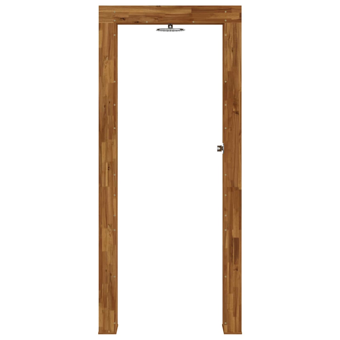 vidaXL Outdoor Shower 226 cm Solid Acacia Wood and Stainless Steel