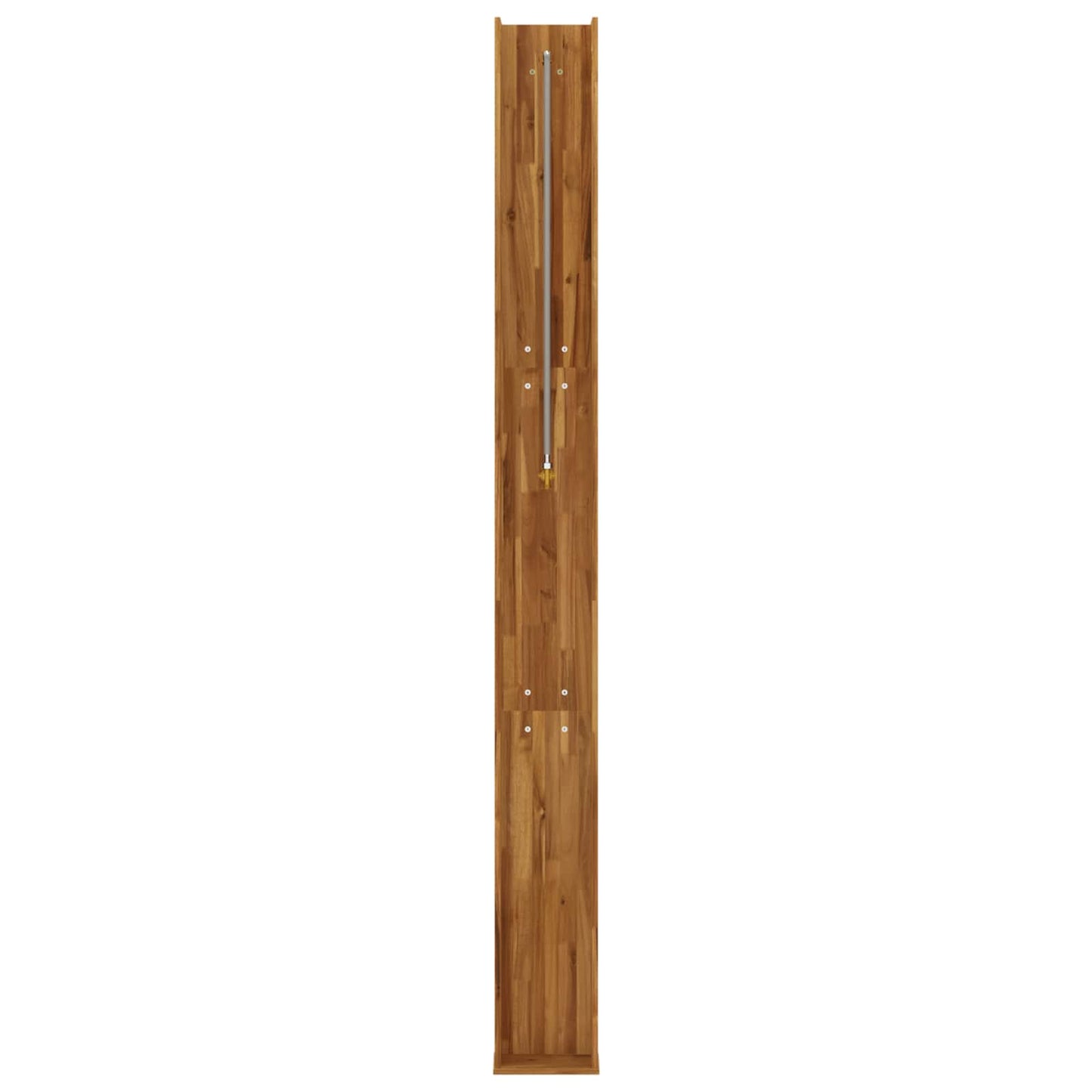 vidaXL Outdoor Shower 226 cm Solid Acacia Wood and Stainless Steel