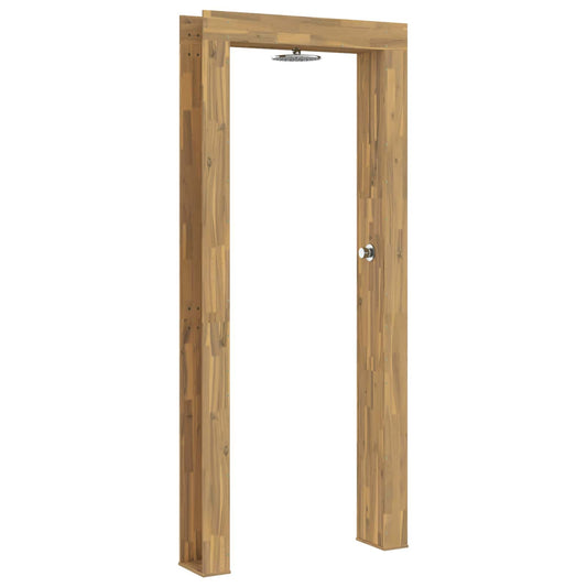 vidaXL Outdoor Shower 226 cm Solid Acacia Wood and Stainless Steel