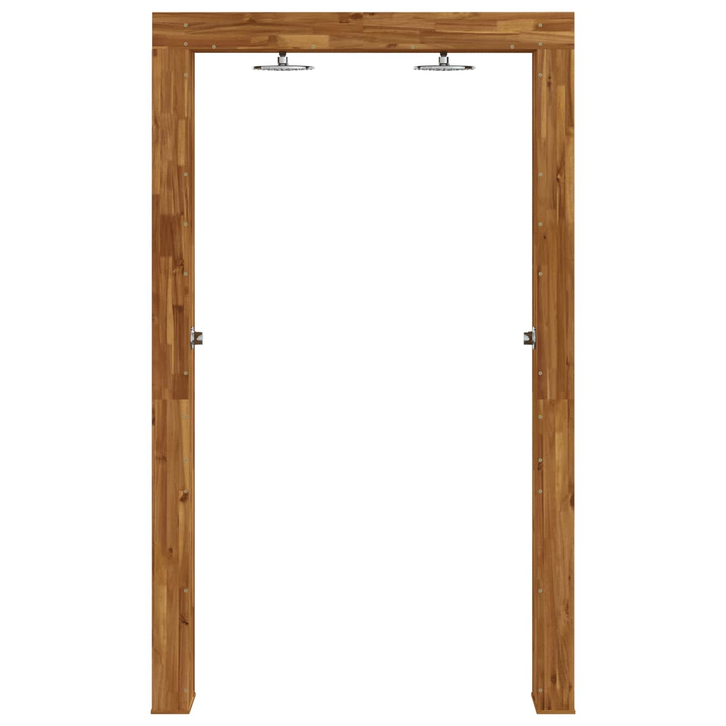 vidaXL Outdoor Shower 226 cm Solid Acacia Wood and Stainless Steel
