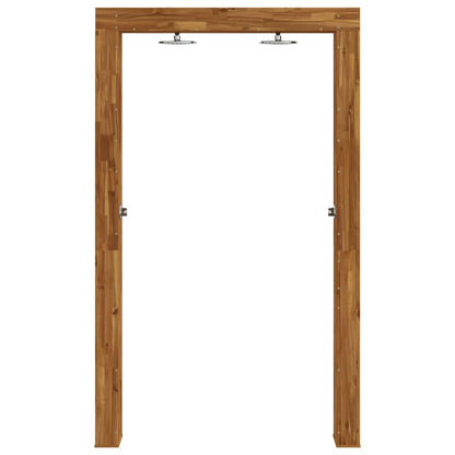 vidaXL Outdoor Shower 226 cm Solid Acacia Wood and Stainless Steel