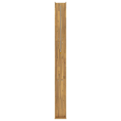 vidaXL Outdoor Shower 226 cm Solid Acacia Wood and Stainless Steel