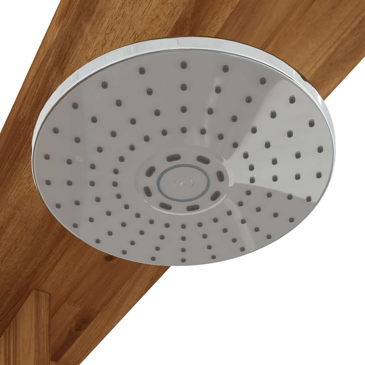 vidaXL Outdoor Shower 219 cm Solid Acacia Wood and Stainless Steel