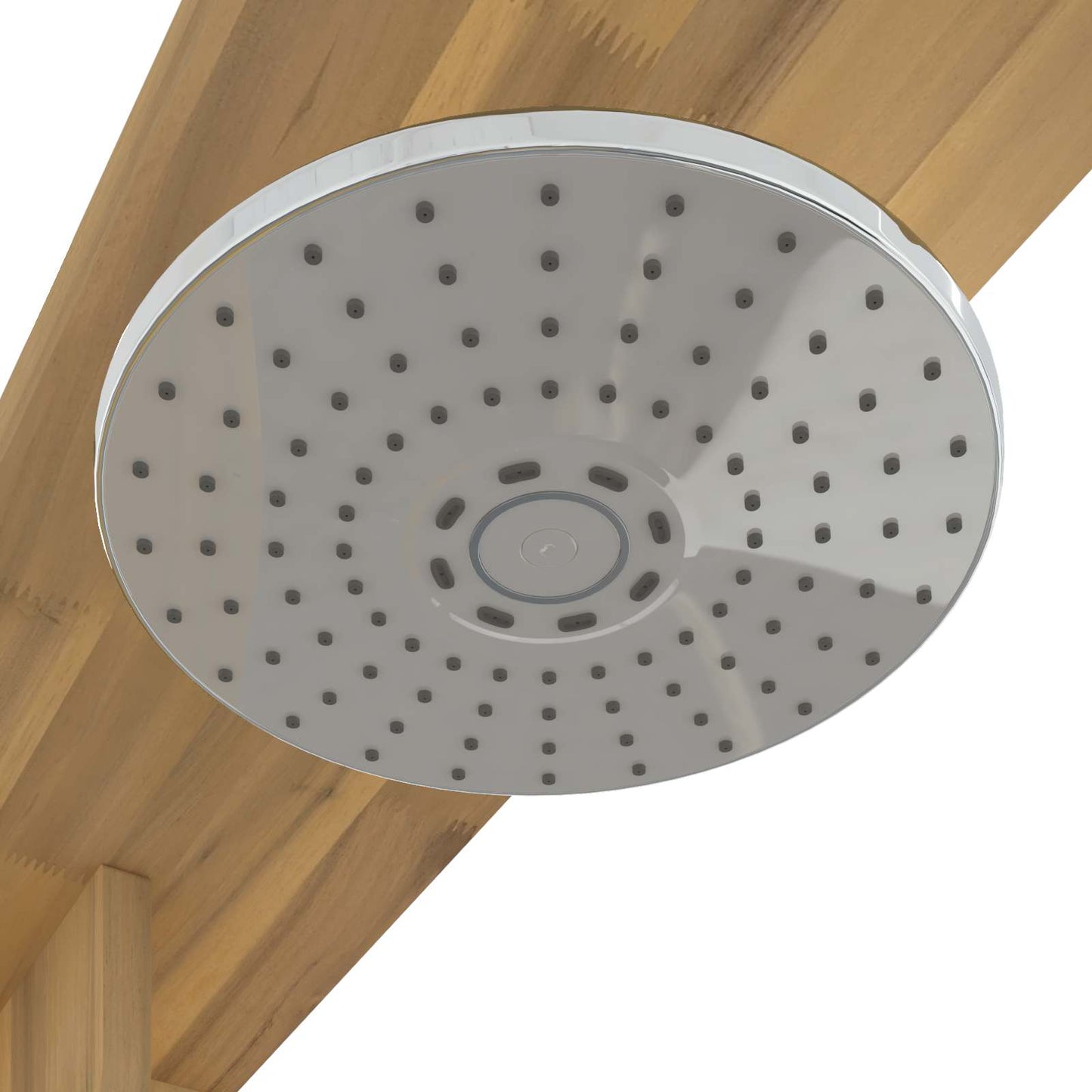 vidaXL Outdoor Shower 219 cm Solid Acacia Wood and Stainless Steel