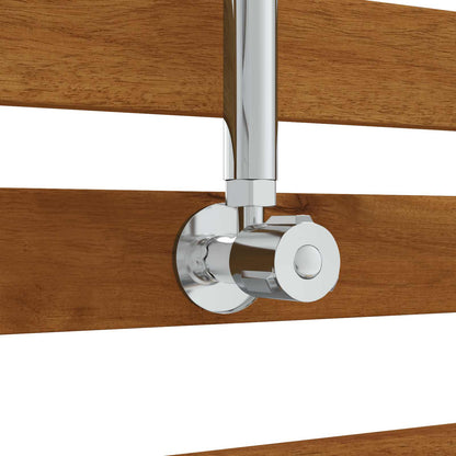 vidaXL Outdoor Shower 205.5 cm Solid Acacia Wood and Stainless Steel