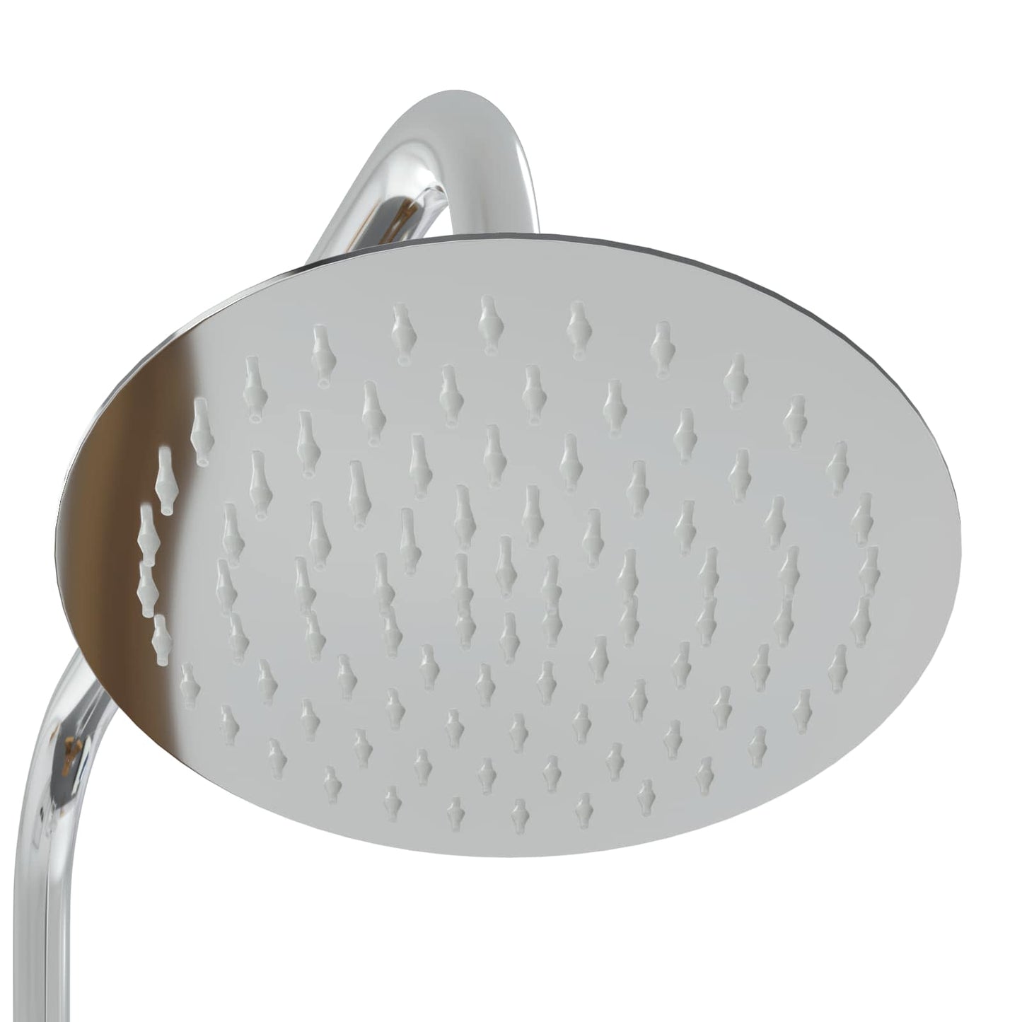 vidaXL Outdoor Shower 257 cm Solid Acacia Wood and Stainless Steel
