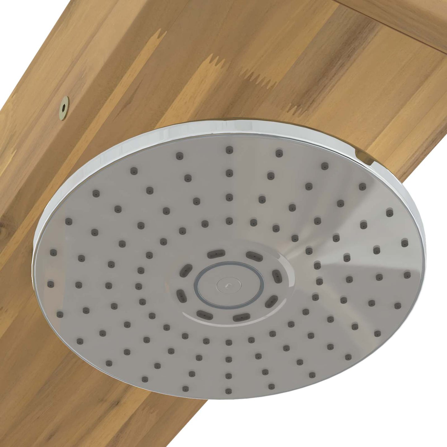 vidaXL Outdoor Shower 210.5 cm Solid Acacia Wood and Stainless Steel