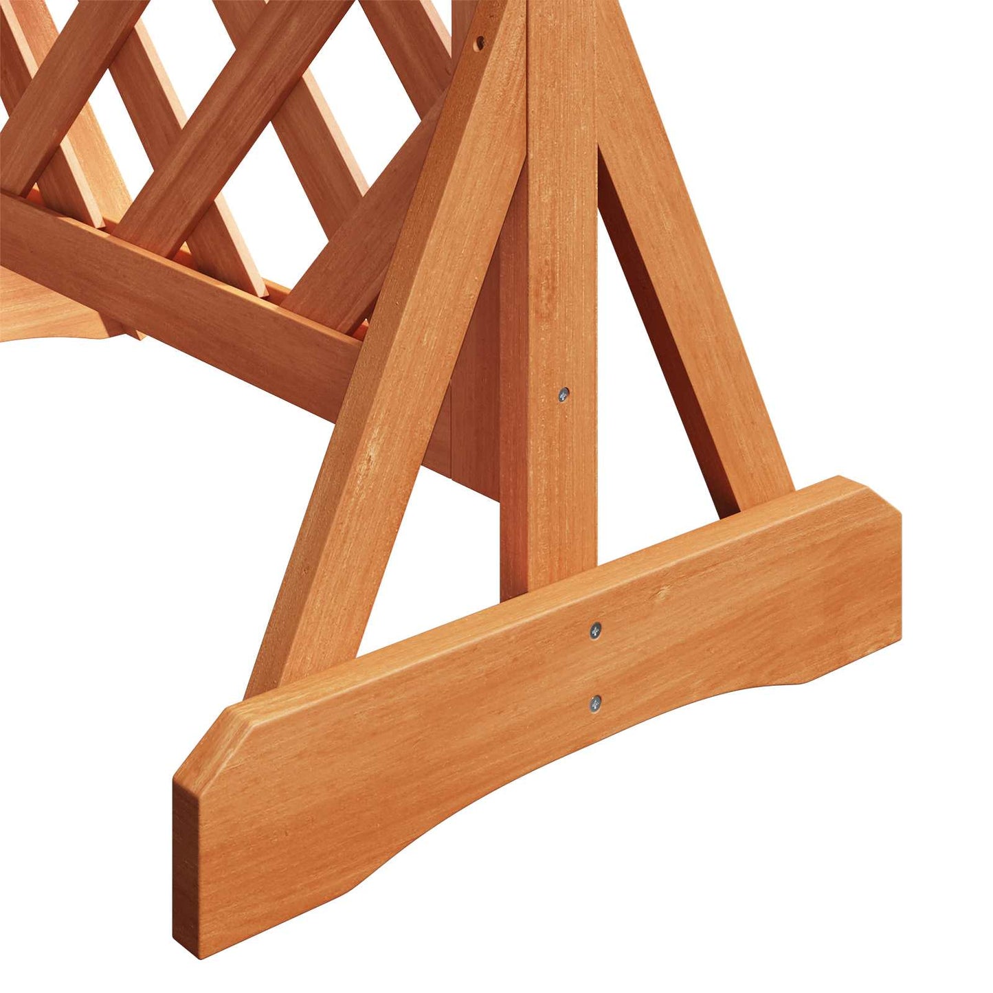 vidaXL Vertical Garden Trellis Orange 48 x 30 x 70.5 cm Solid Fir Wood