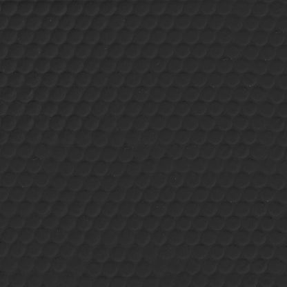 vidaXL Solar Pool Cover 1000 x 500 cm 110 μm Square PE Black