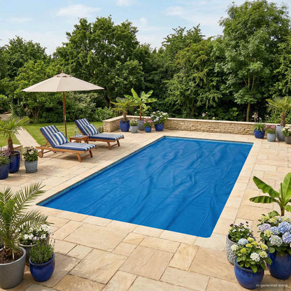 vidaXL Solar Pool Cover Extra Heavy 800 x 400 cm 400 μm Square PE